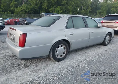 2000 Cadillac Deville Standard из США, поврежденный, VIN 1G6KD54Y2YU343796